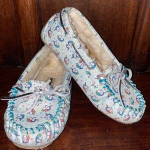 Minnetonka Unicorn Moccasins